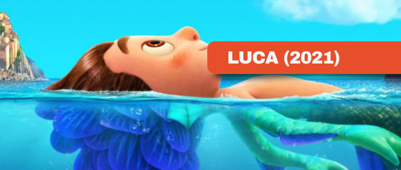 Imagem promocional da animação Luca, da Pixar