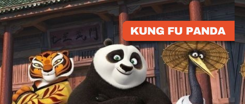 Imagem da animação Kung Fu Panda, da Dreamworks