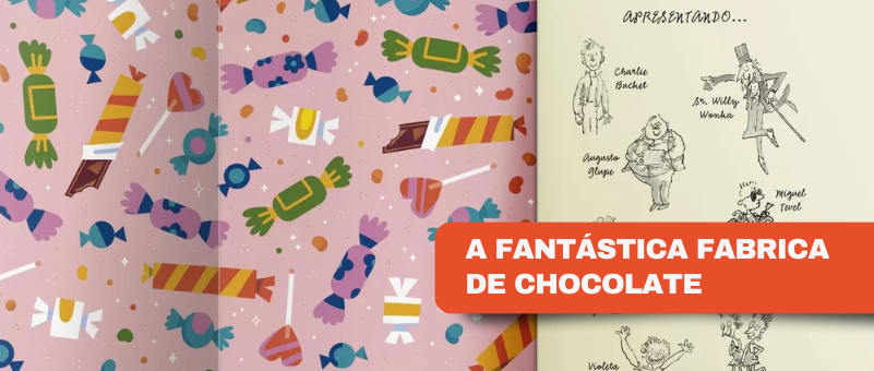 Foto do livro A Fantástica Fábrica de Chocolate